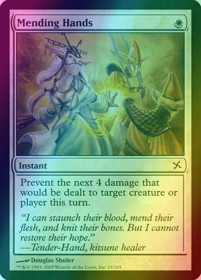 Mending Hands [15] [Betrayers of Kamigawa] [Foil]