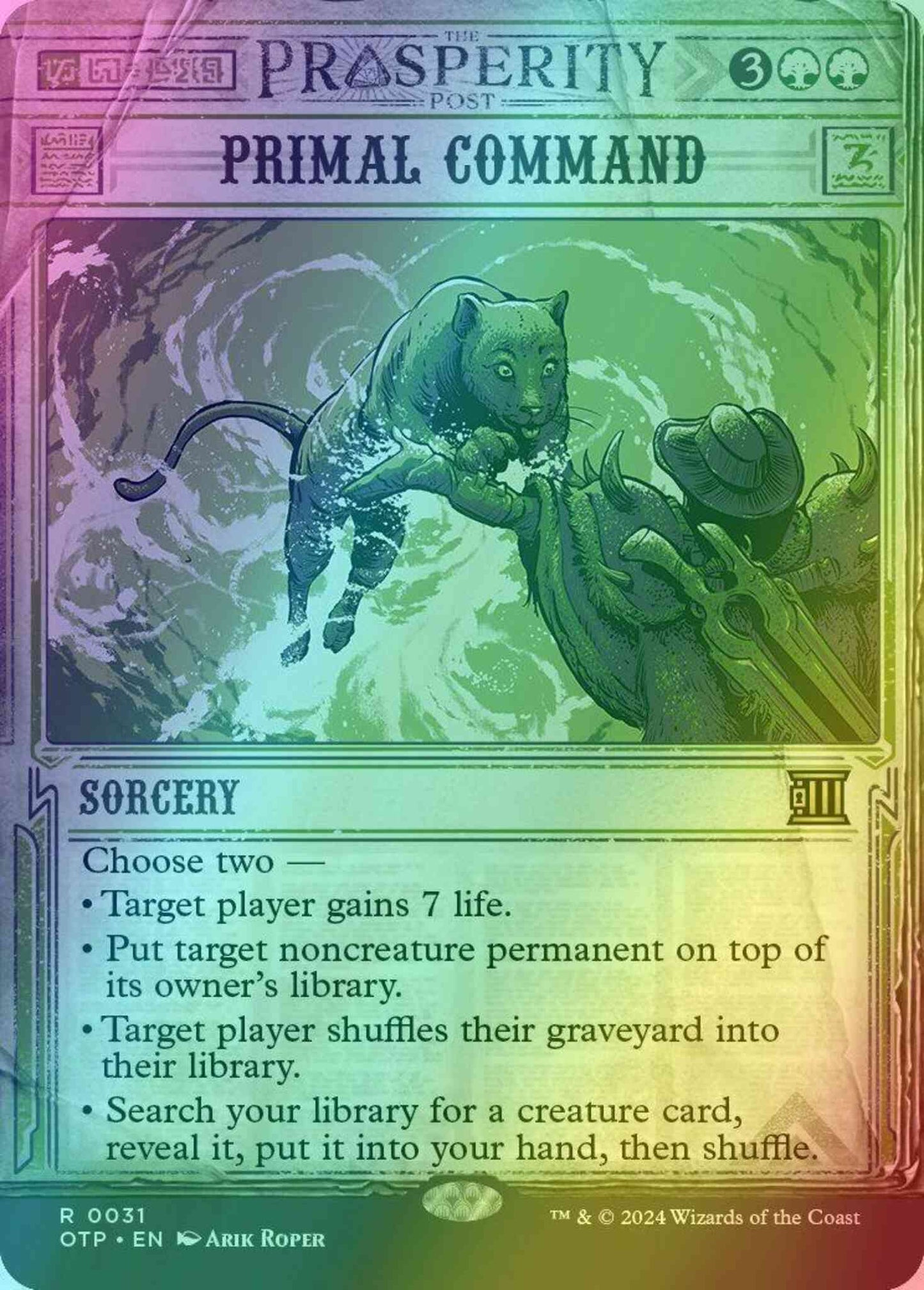 Primal Command [31] [Breaking News Showcase] [Breaking News] [Foil]