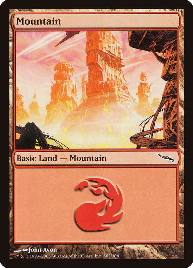 Mountain [302] [Mirrodin] [Non-Foil]