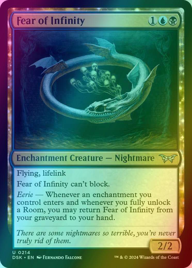 Fear of Infinity [214] [Duskmourn: House of Horror] [Foil]