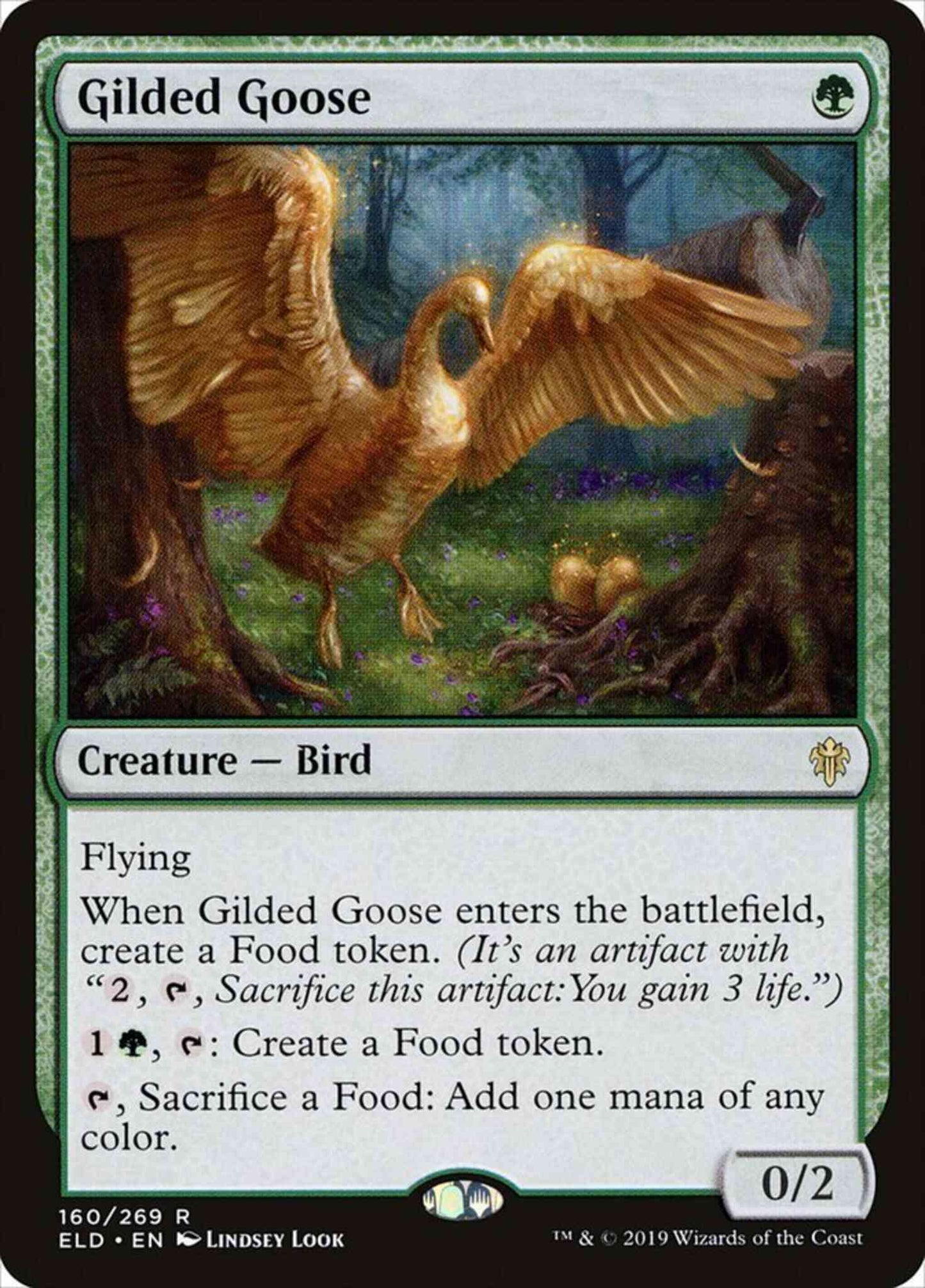 Gilded Goose [160] [Throne of Eldraine] [Non-Foil]