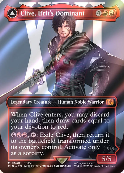 clive card mtg Clive, Ifrit's Dominant // Ifrit, Warden...| Magic: The Gathering Partner (You can have two commanders if both have partner.) Clive, Ifrit's Dominant // Ifrit,