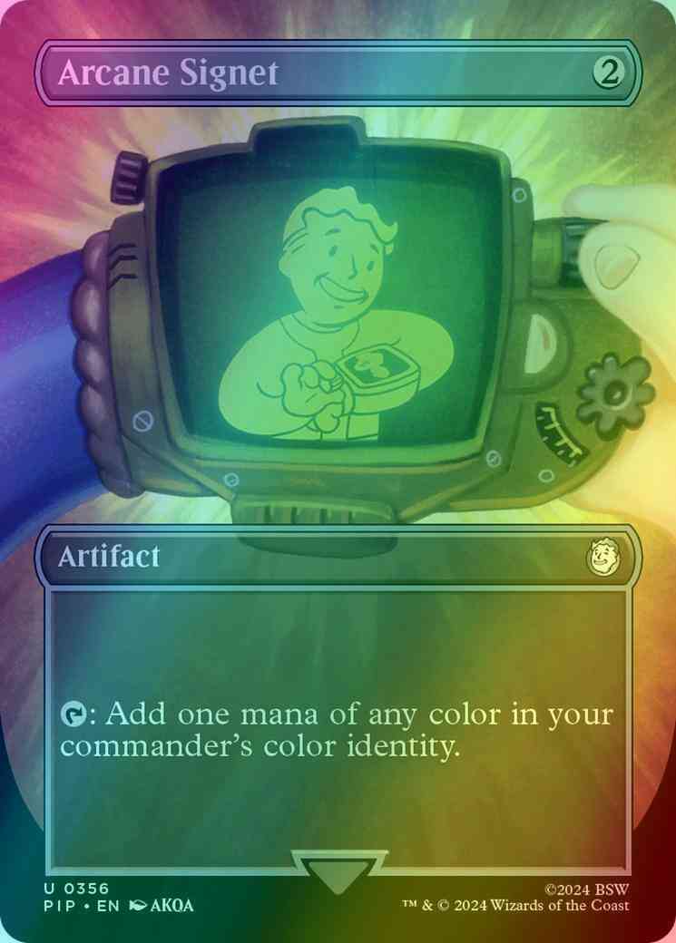 Arcane Signet [356] [Borderless] [Fallout] [Foil]