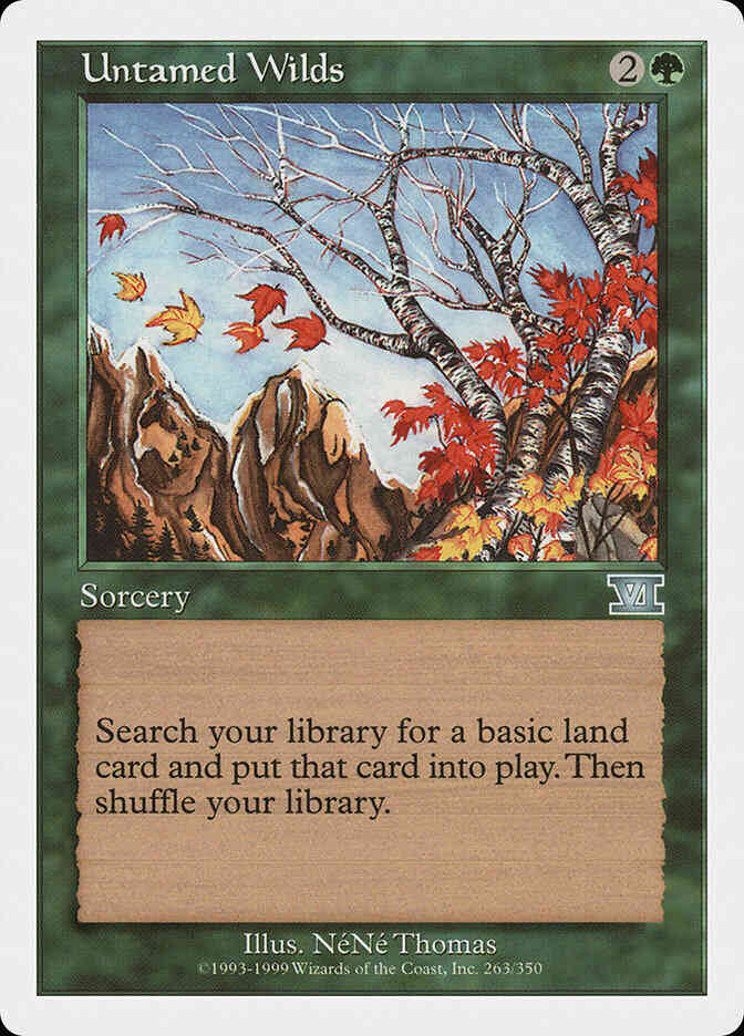 Untamed Wilds [263] [Classic Sixth Edition] [Non-Foil]