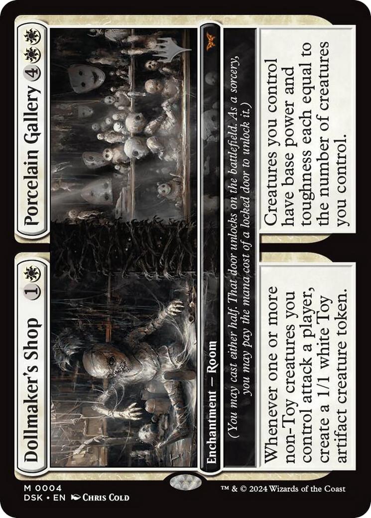 Dollmaker's Shop // Porcelain Gallery [4p] [Promo Pack] [Duskmourn: House of Horror: Promos] [Foil]