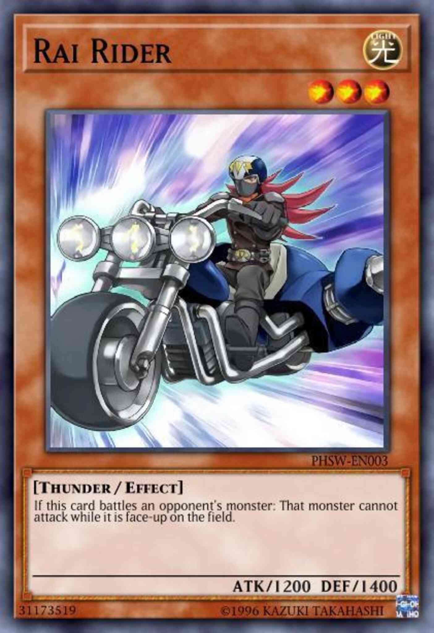Rai Rider - PHSW-EN003 - Common - 1st Edition
