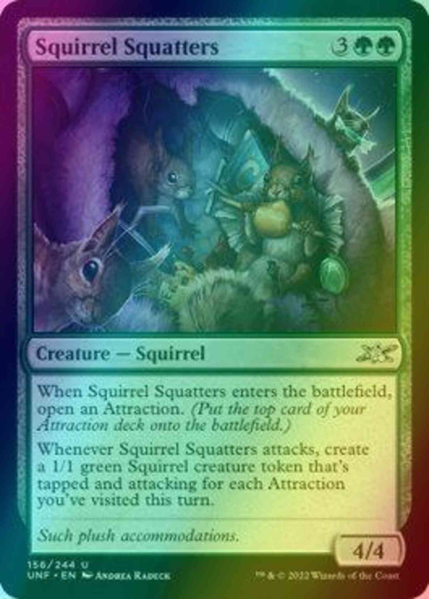 Squirrel Squatters [156] [Unfinity] [Foil]