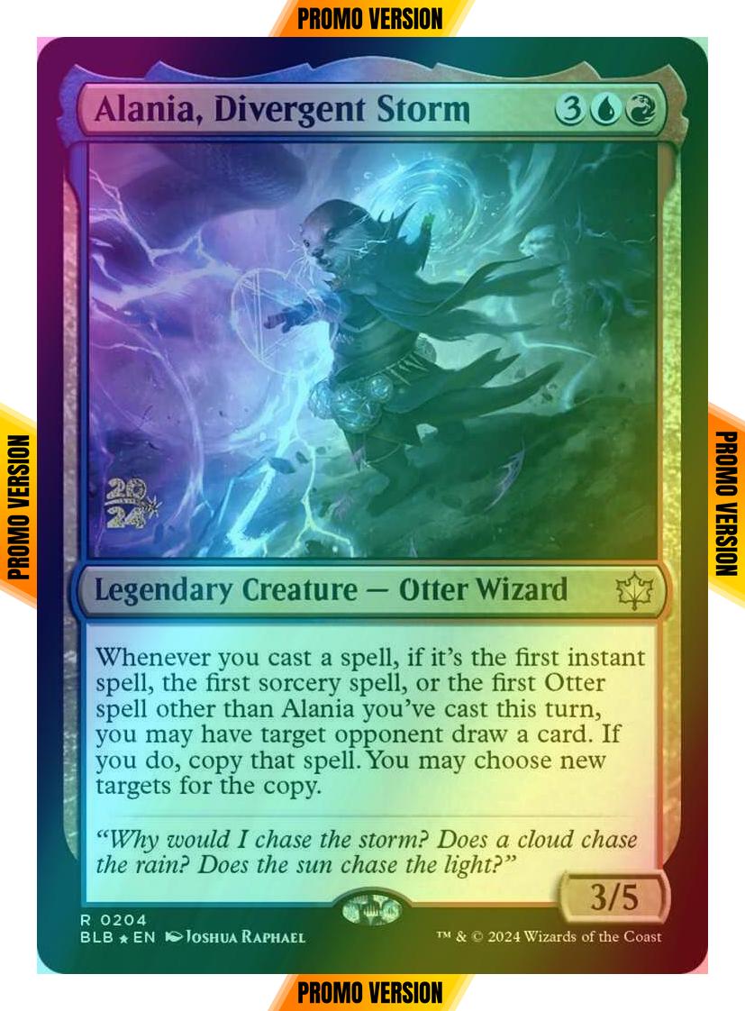 Alania, Divergent Storm [204s] [Prerelease] [Bloomburrow: Promos] [Foil]