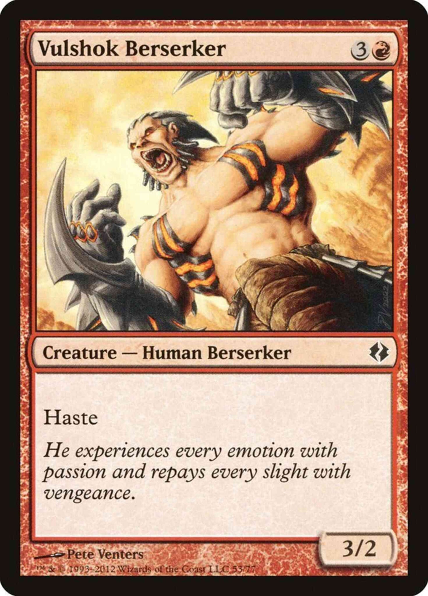 Vulshok Berserker [53] [Duel Decks Venser vs Koth] [Non-Foil]