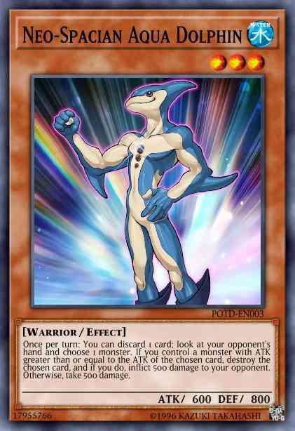 Neo-Spacian Aqua Dolphin - BLRR-EN049 - Ultra Rare - 1st Edition