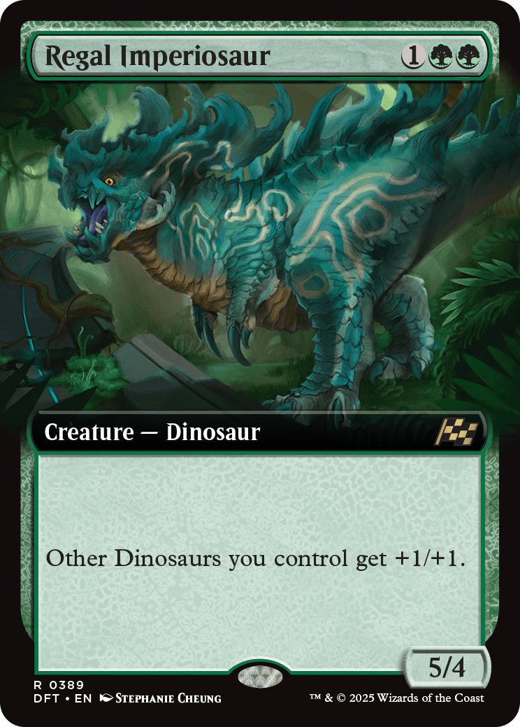 Regal Imperiosaur [389] [Extended Art] [Aetherdrift] [Non-Foil]