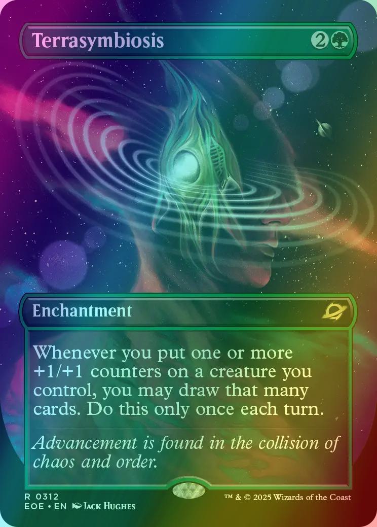 Terrasymbiosis [312] [Borderless] [Surreal Space] [Edge of Eternities] [Foil]