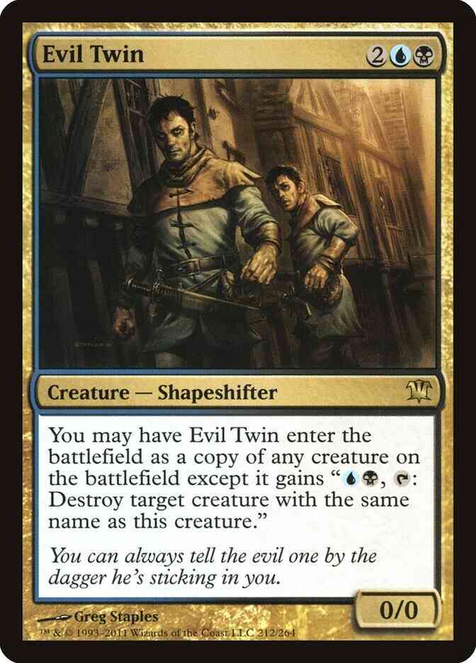 Evil Twin [212] [Innistrad] [Non-Foil]