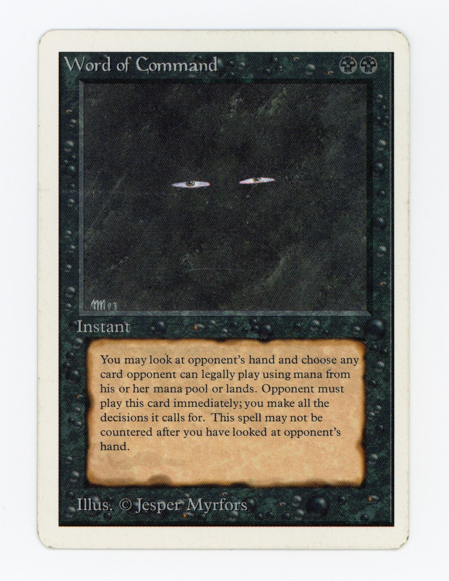Word of Command — Damanged —  ID 19862