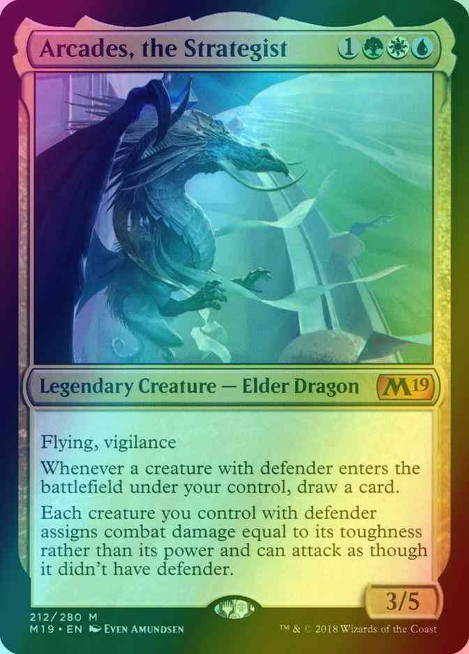 Arcades, the Strategist [212] [Core Set 2019] [Foil]