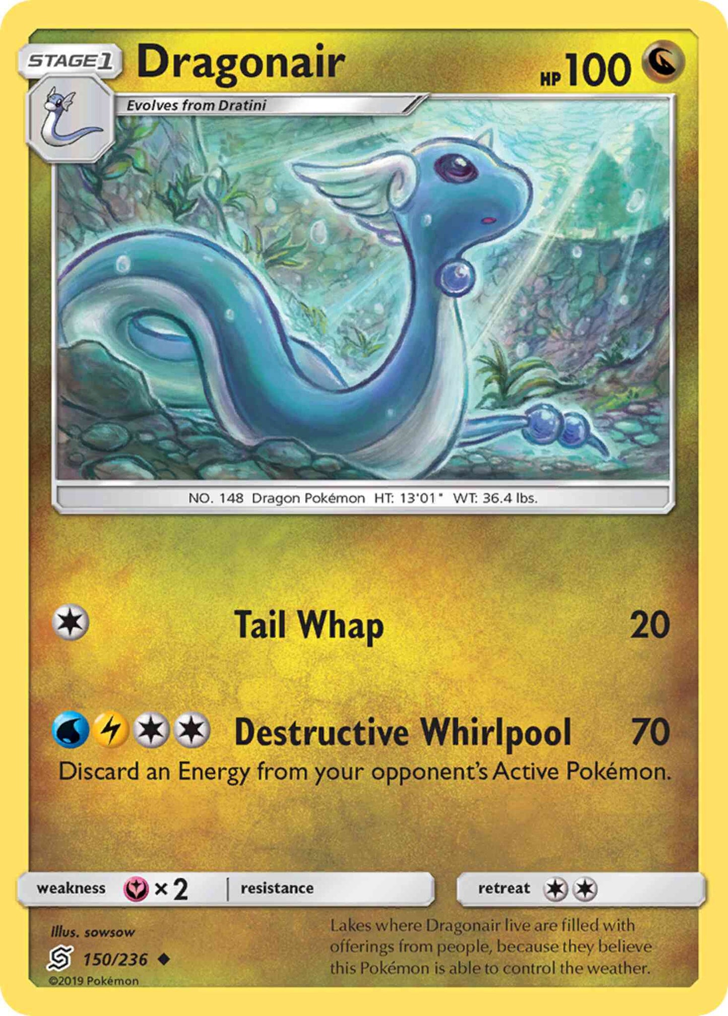 Dragonair - 150/236 - Uncommon [sm11-150] [Non-Holo]
