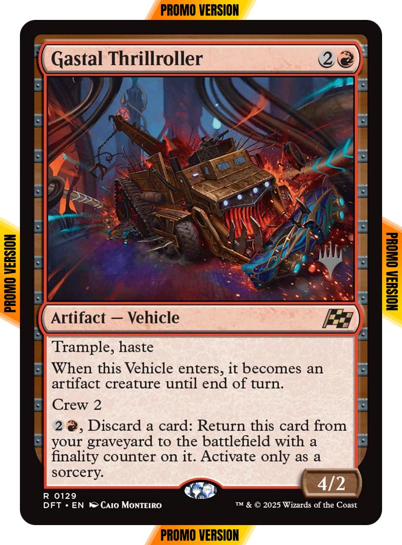Gastal Thrillroller [129p] [Promo Pack] [Aetherdrift: Promos] [Non-Foil]