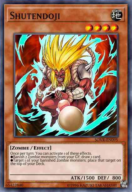 Shutendoji - SOVR-EN095 - Secret Rare - 1st Edition