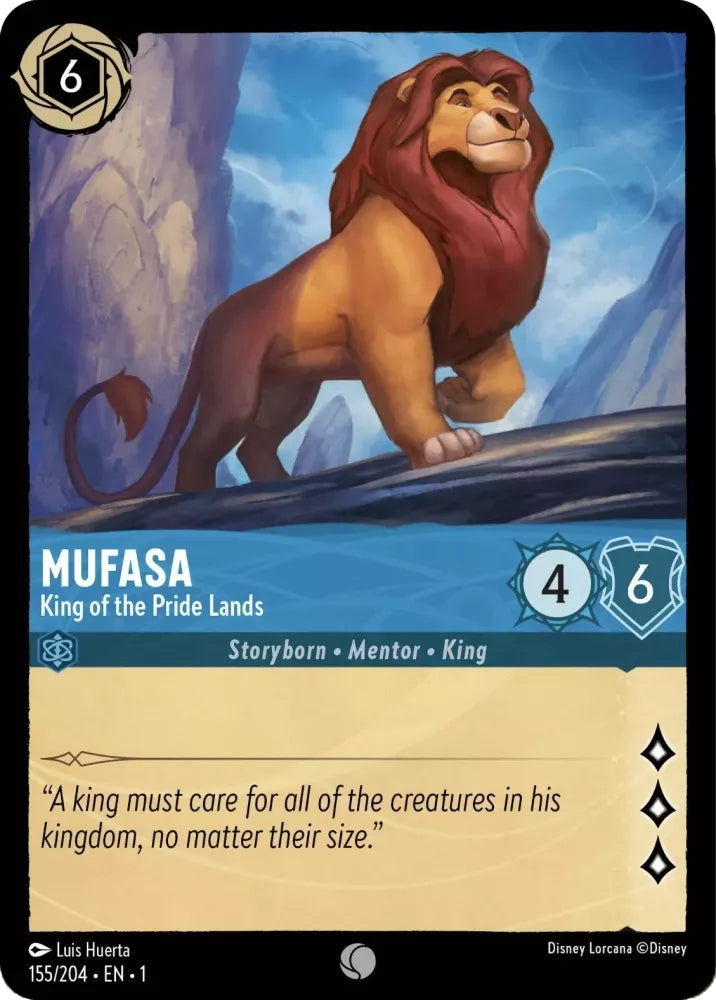 Mufasa - King of the Pride Lands - 155/204 [The First Chapter] [Non-Foil]