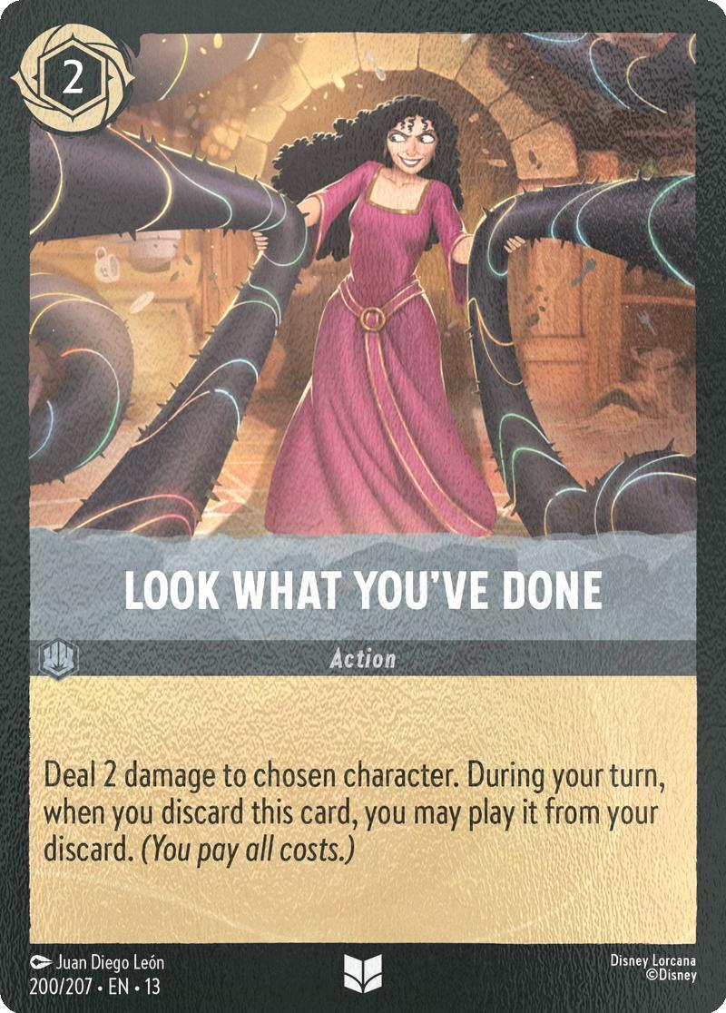 Look What You've Done - 200/204 [Attack of the Vine!] [Cold Foil]