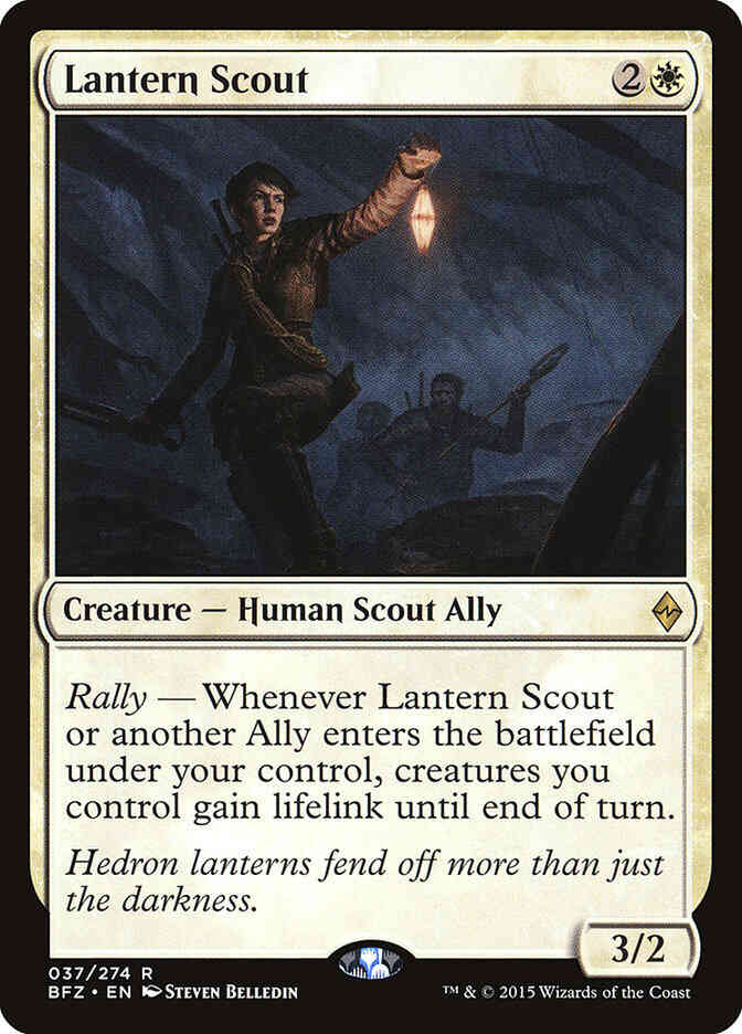 Lantern Scout [37] [Battle for Zendikar] [Non-Foil]