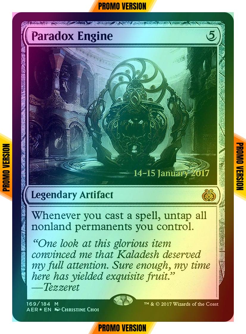 Paradox Engine [169s] [Aether Revolt Promos] [Foil]