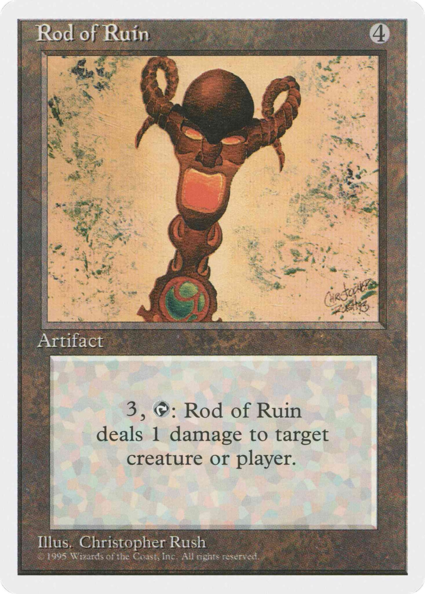 Rod of Ruin [344] [Fourth Edition] [Non-Foil]