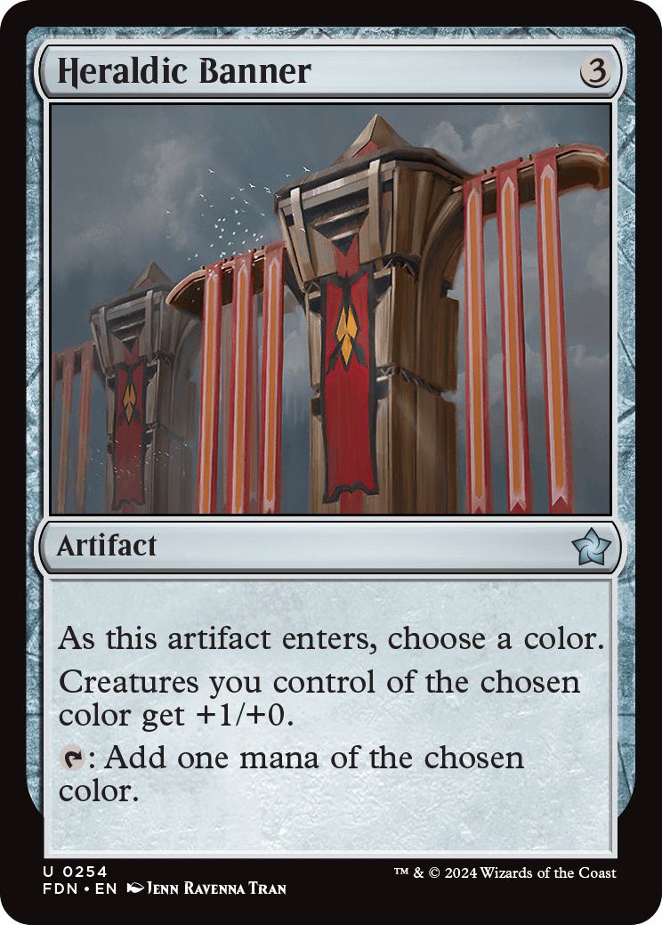 Heraldic Banner [254] [Foundations] [Non-Foil]