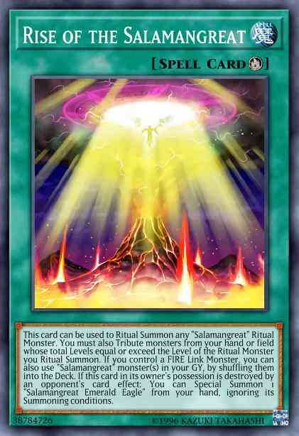 Rise of the Salamangreat - MP19-EN195 - Common - 1st Edition