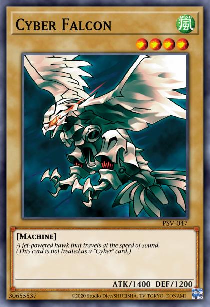 Cyber Falcon - PSV-047 - Common - 1st Edition