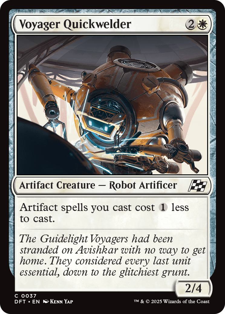 Voyager Quickwelder [37] [Aetherdrift] [Foil]