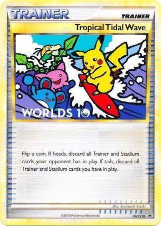 Tropical Tidal Wave - HGSS18 - Promo [hsp-HGSS18] [Non-Holo]