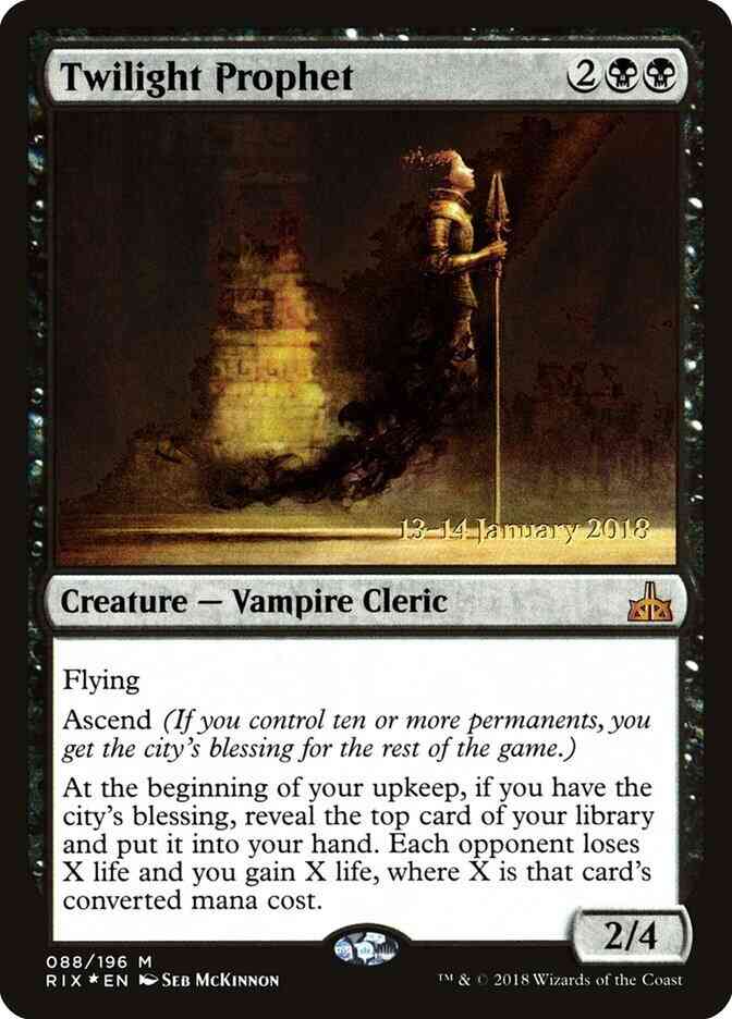 Twilight Prophet [88s] [Rivals of Ixalan Promos] [Foil]