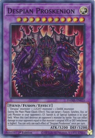 Despian Proskenion - DAMA-EN035 - Super Rare - 1st Edition