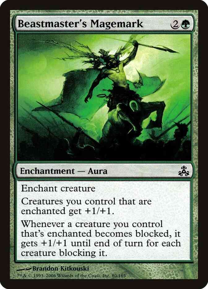 Beastmaster's Magemark [80] [Guildpact] [Non-Foil]