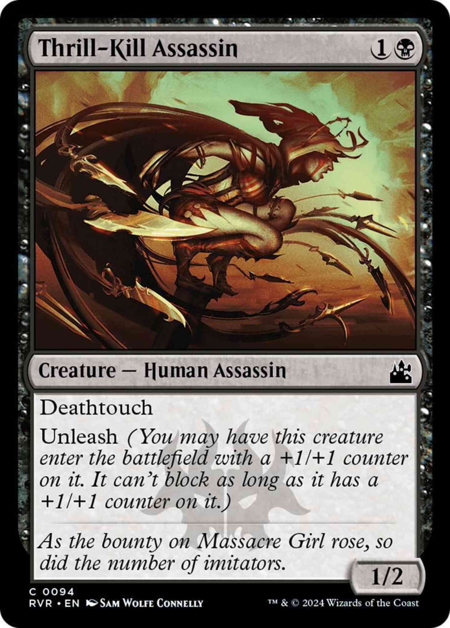 Thrill-Kill Assassin [94] [Ravnica Remastered] [Non-Foil]