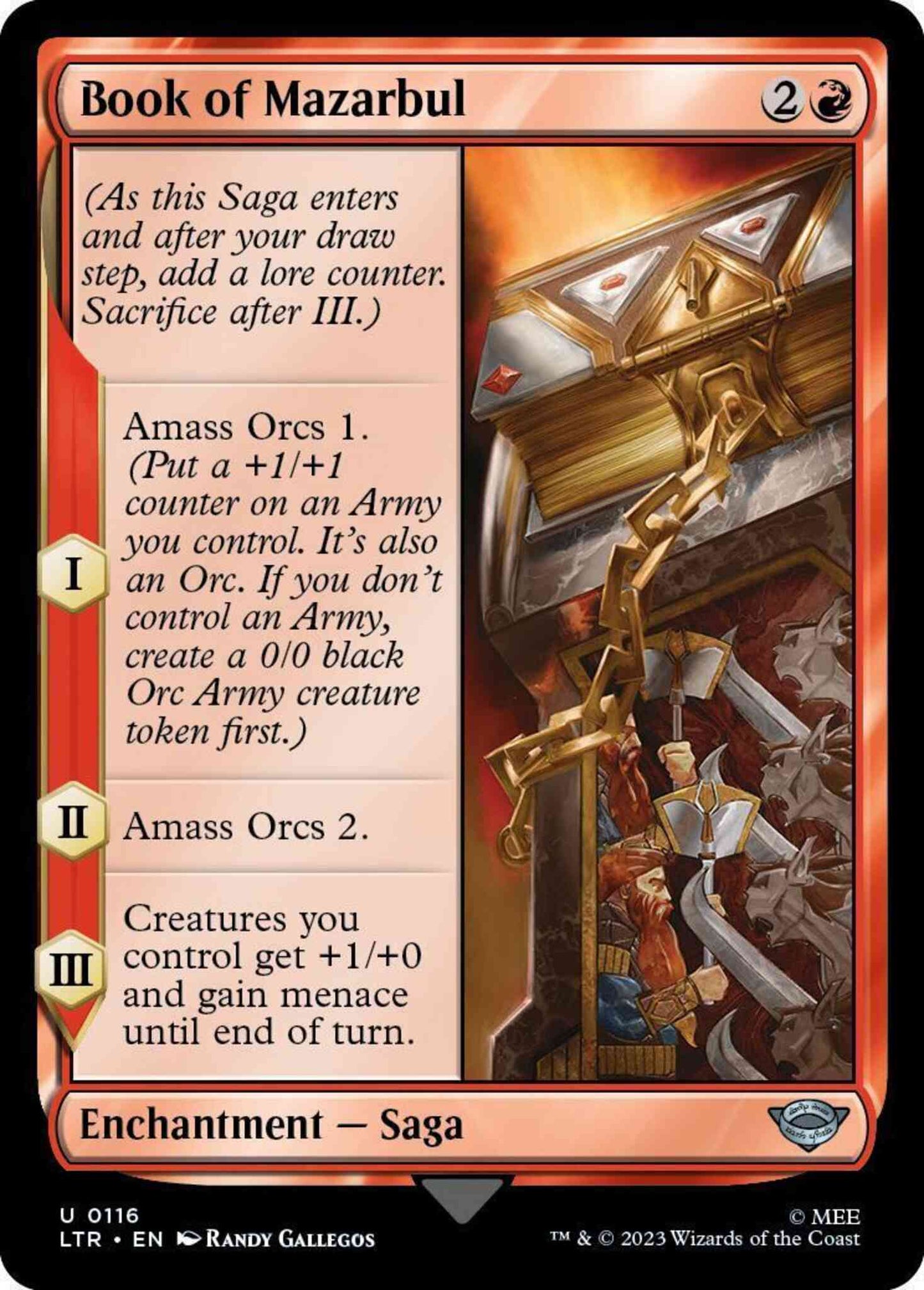 Book of Mazarbul [116] [The Lord of the Rings: Tales of Middle-earth] [Non-Foil]