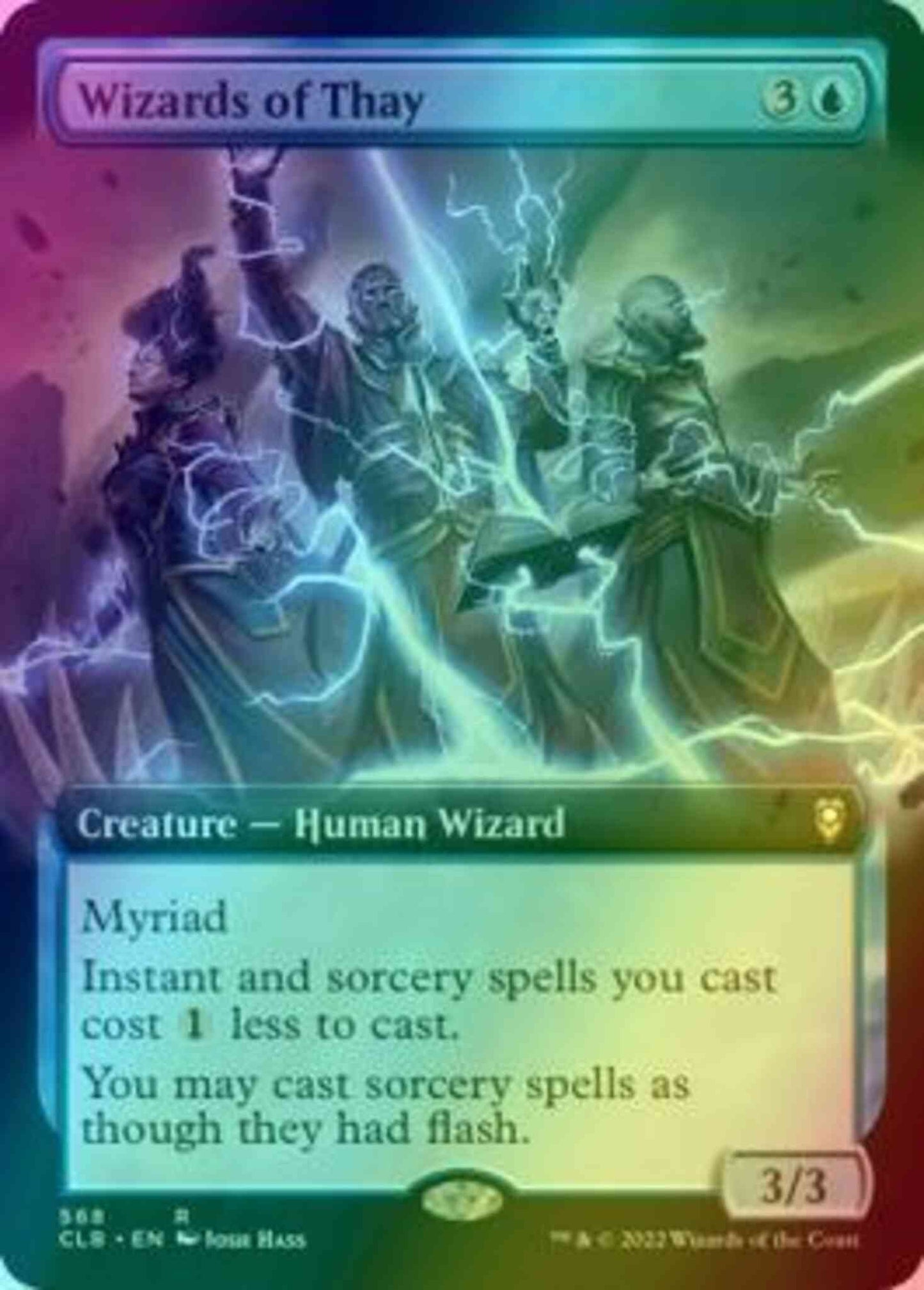 Wizards of Thay [568] [Extended Art] [Commander Legends: Battle for Baldur's Gate] [Foil]