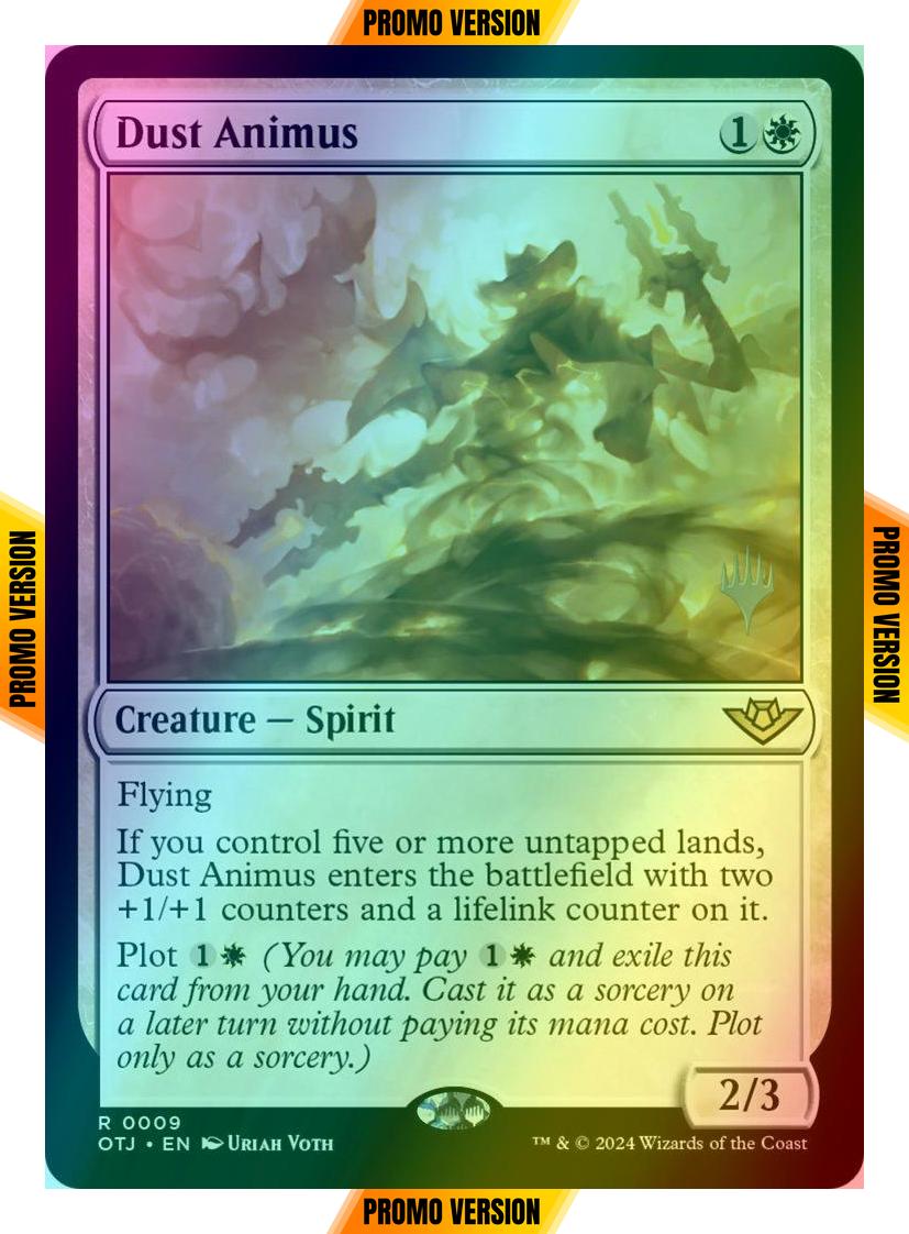 Dust Animus [9p] [Promo Pack] [Outlaws of Thunder Junction: Promos] [Foil]