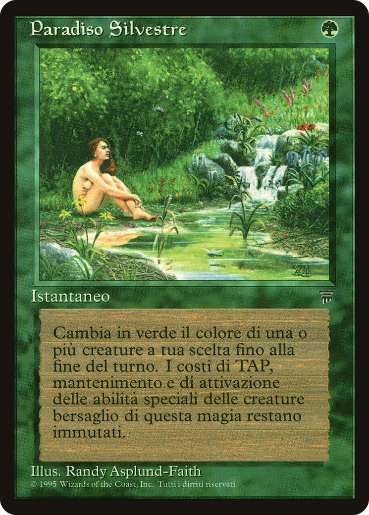 Sylvan Paradise - Italian [208] [Legends: Italian] [Non-Foil]