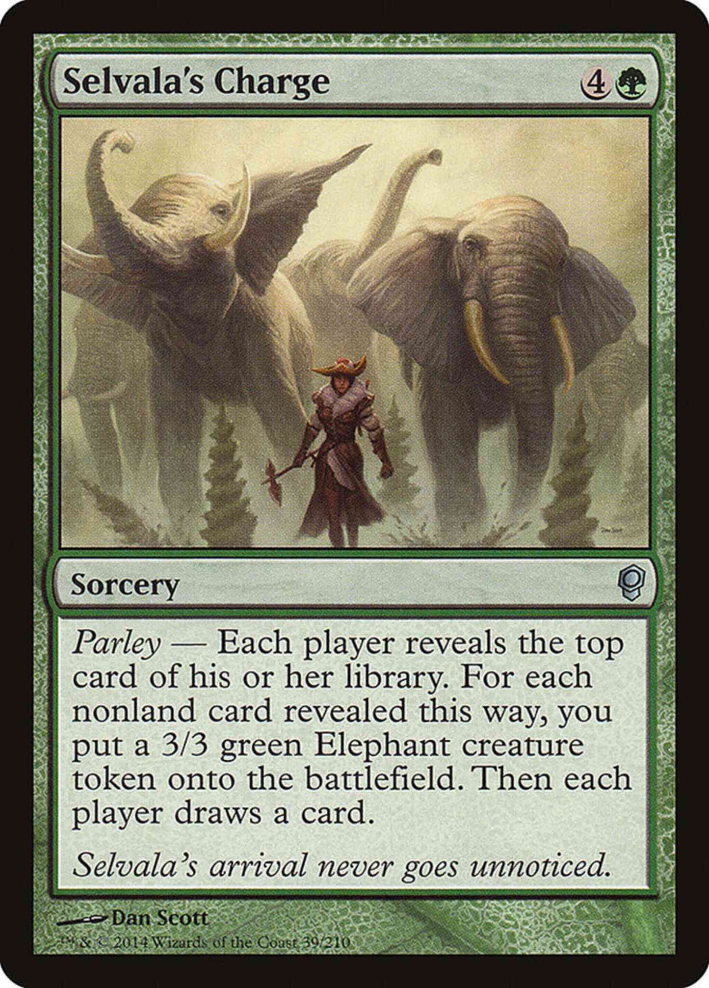 Selvala's Charge [39] [Conspiracy] [Non-Foil]