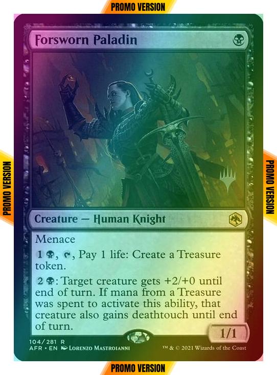 Forsworn Paladin [Promo Pack] [104p] [Adventures in the Forgotten Realms Promos] [Foil]