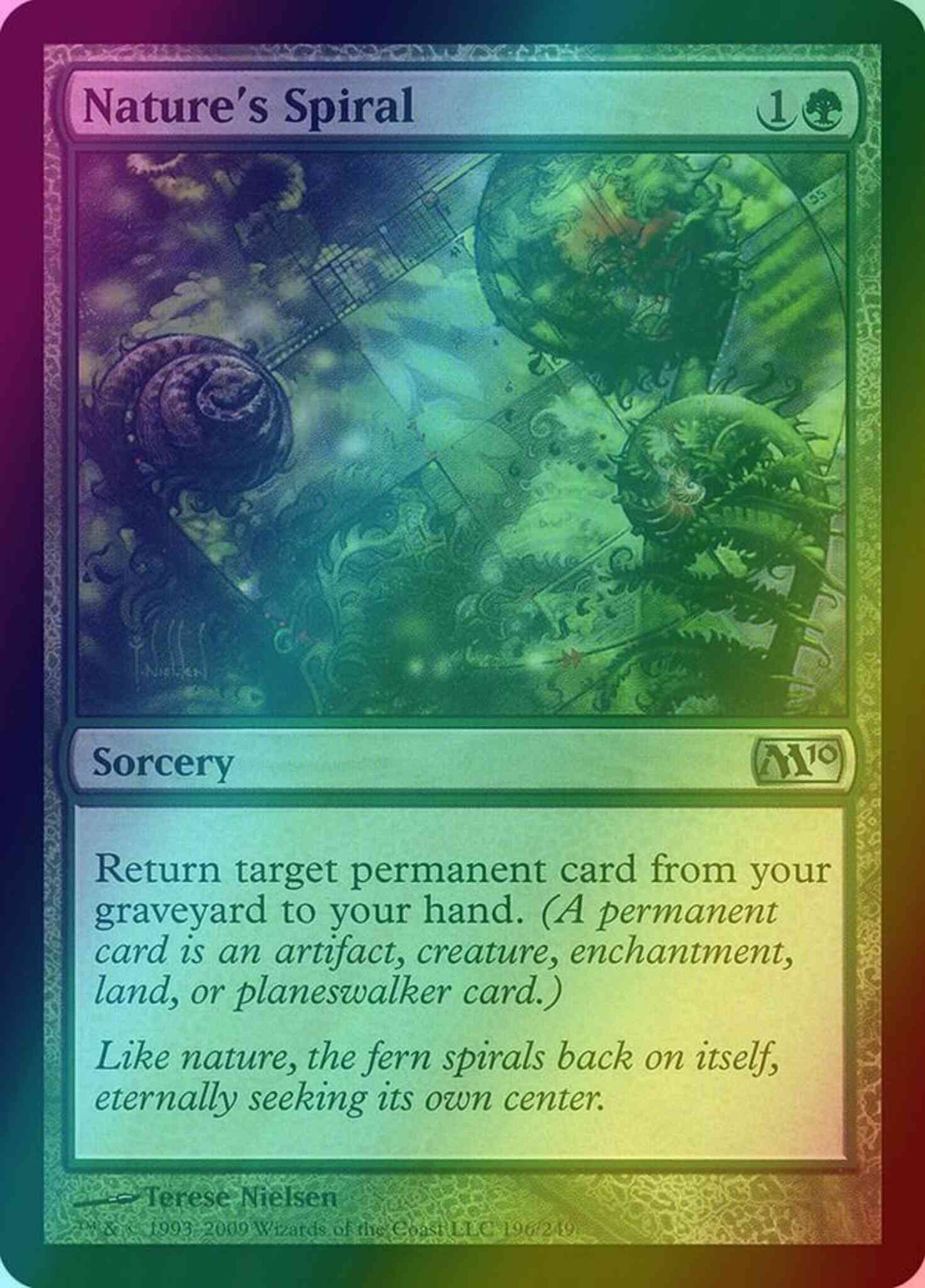 Nature's Spiral [196] [Magic 2010] [Foil]