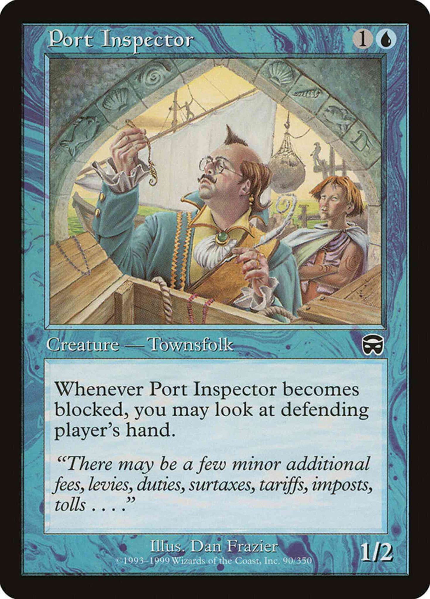 Port Inspector [90] [Mercadian Masques] [Non-Foil]