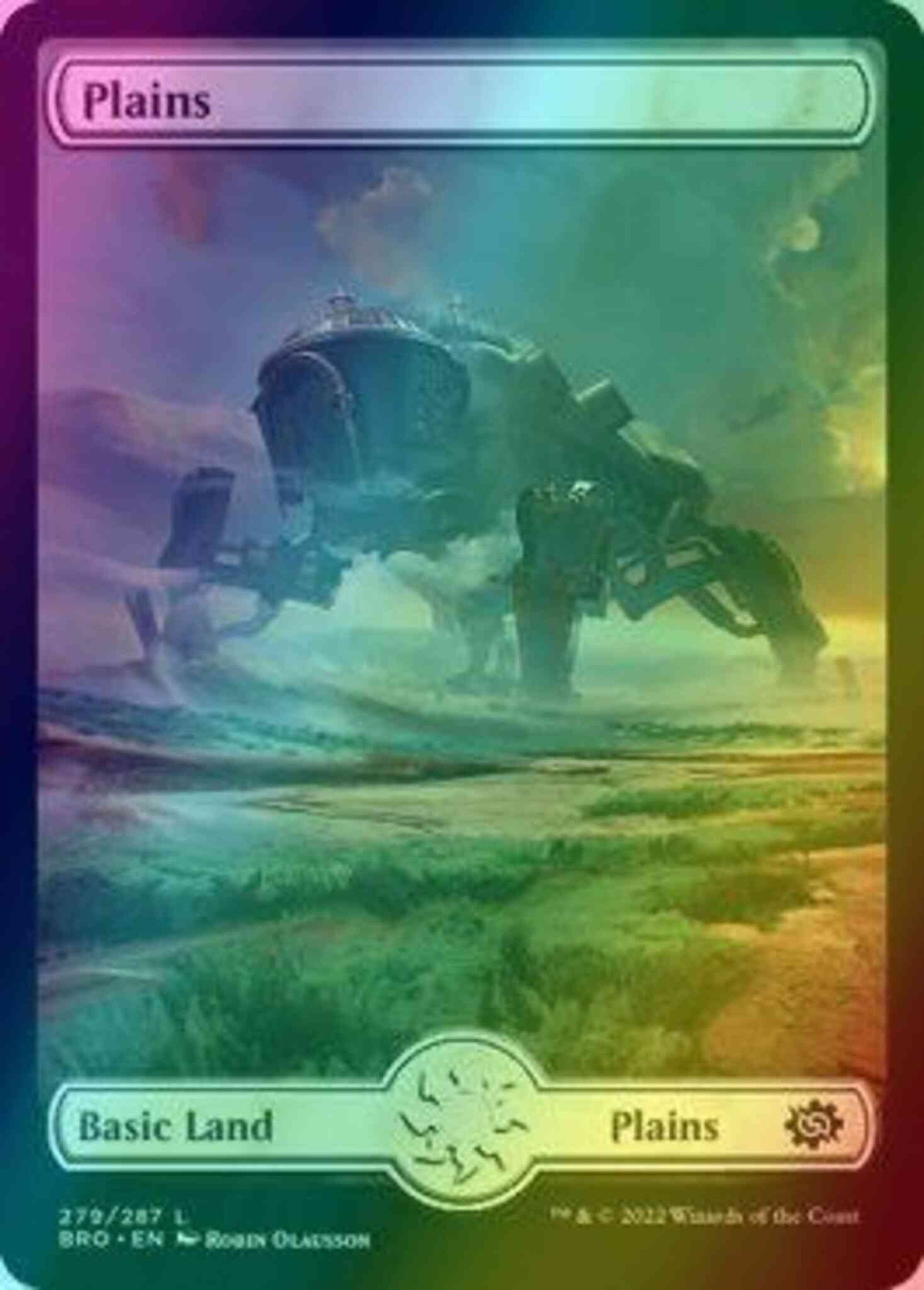 Plains [279] [Full Art] [The Brothers' War] [Foil]