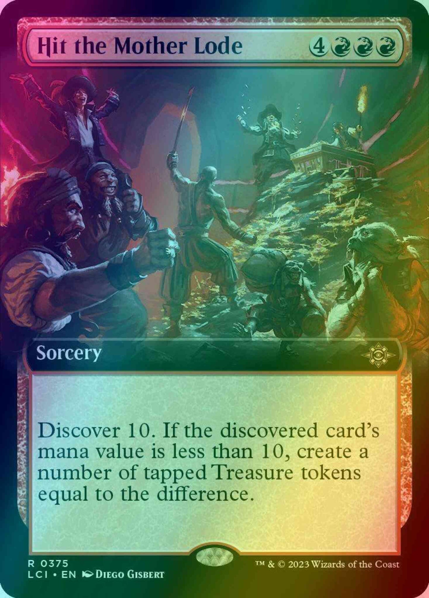 Hit the Mother Lode [375] [Extended Art] [The Lost Caverns of Ixalan] [Foil]