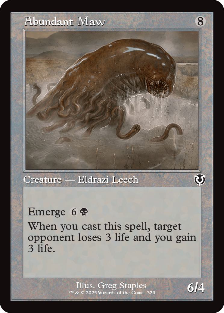 Abundant Maw [329] [Retro Frame] [Innistrad Remastered] [Non-Foil]