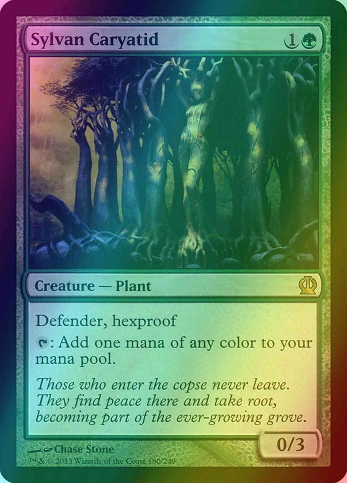 Sylvan Caryatid [180] [Theros] [Foil]