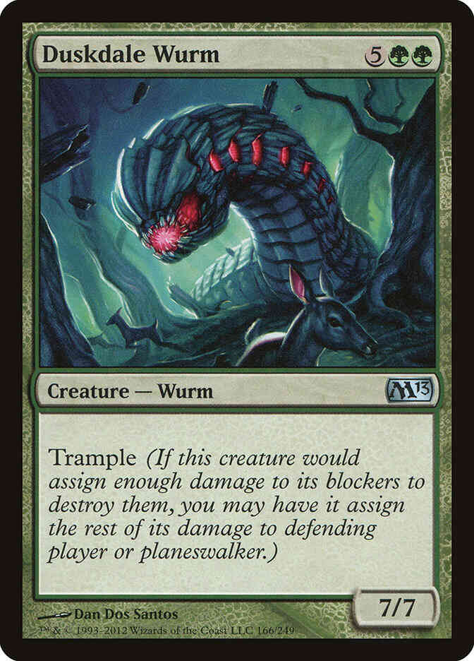 Duskdale Wurm [166] [Magic 2013] [Non-Foil]