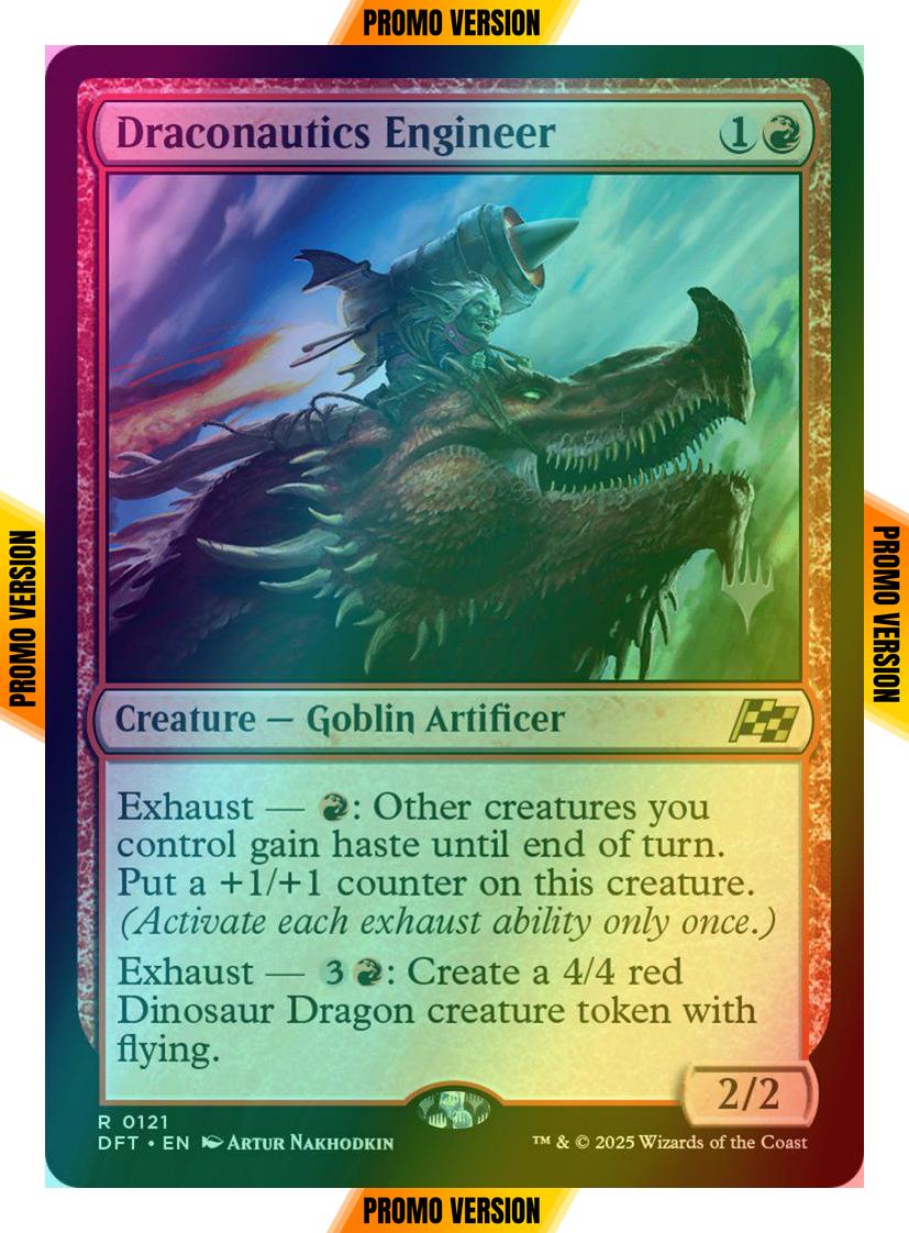 Draconautics Engineer [121p] [Promo Pack] [Aetherdrift: Promos] [Foil]